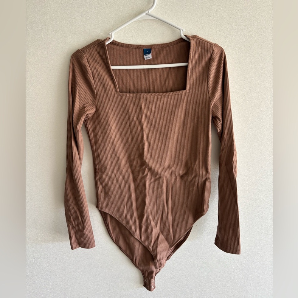 Old Navy Light Pink Ribbed Long Sleeve Boxy Suit - Size: Large